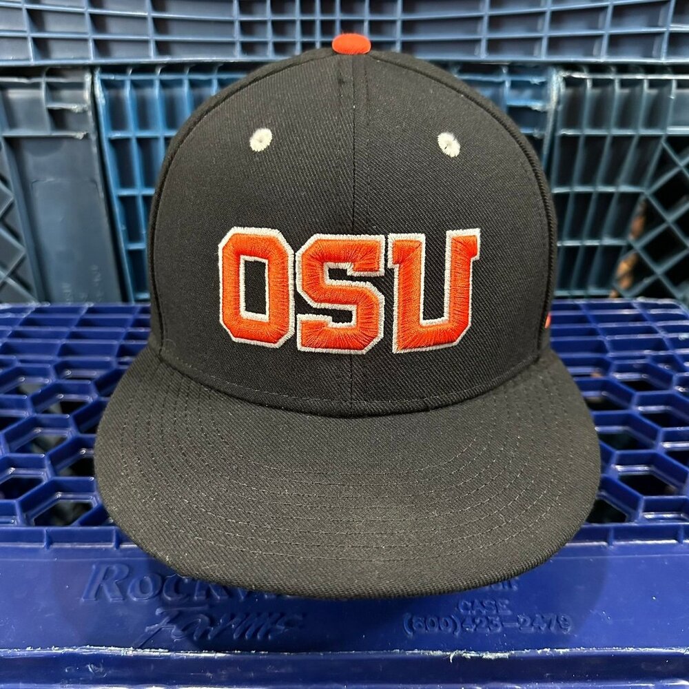 Nike Oklahoma State University Cowboys Fitted 7 1/8  NCAA Hat Cap OSU College